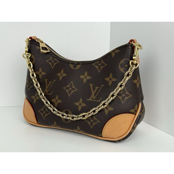 Louis Vuitton Nano Boulogne Shoulder Bag with Gold Hardware - Picture 2 of 16